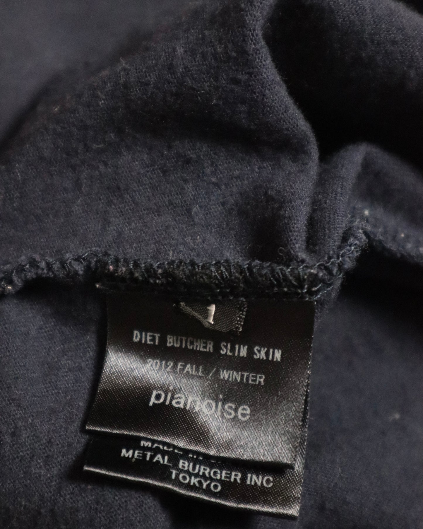 Diet Butcher Double Asymmetrical Zip Up