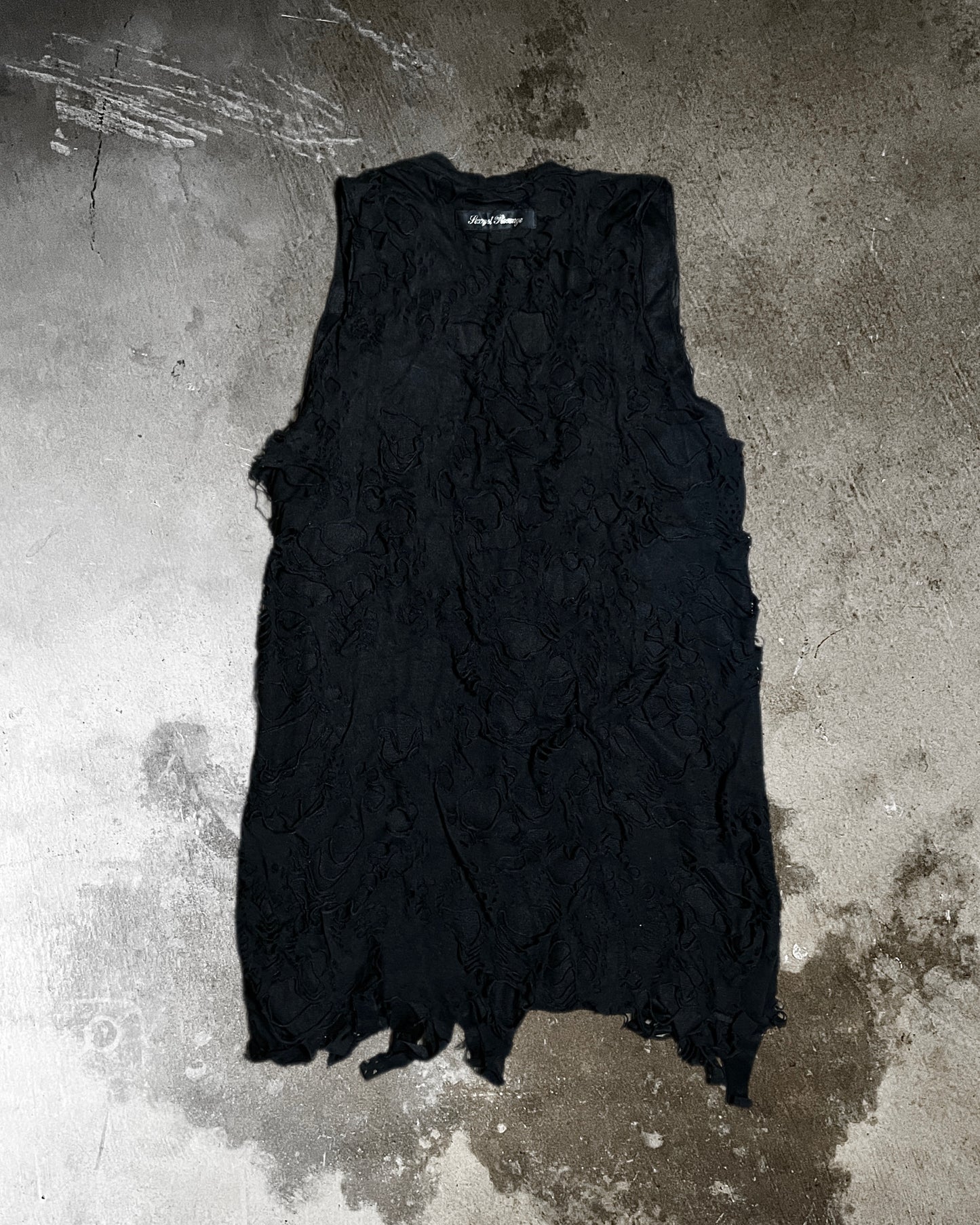 Sex Pot Revenge Crash Damage Distressed Tank