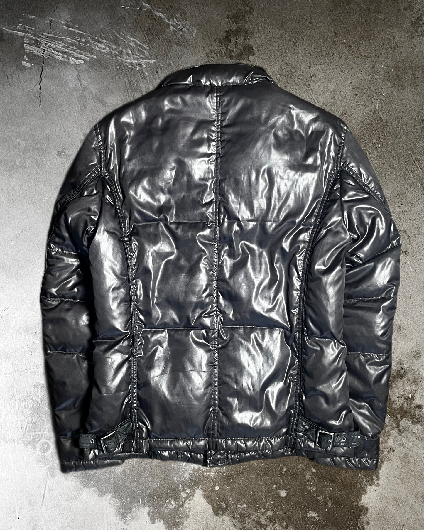 Tornado Mart Puffer with Removable Fur Neck Lining