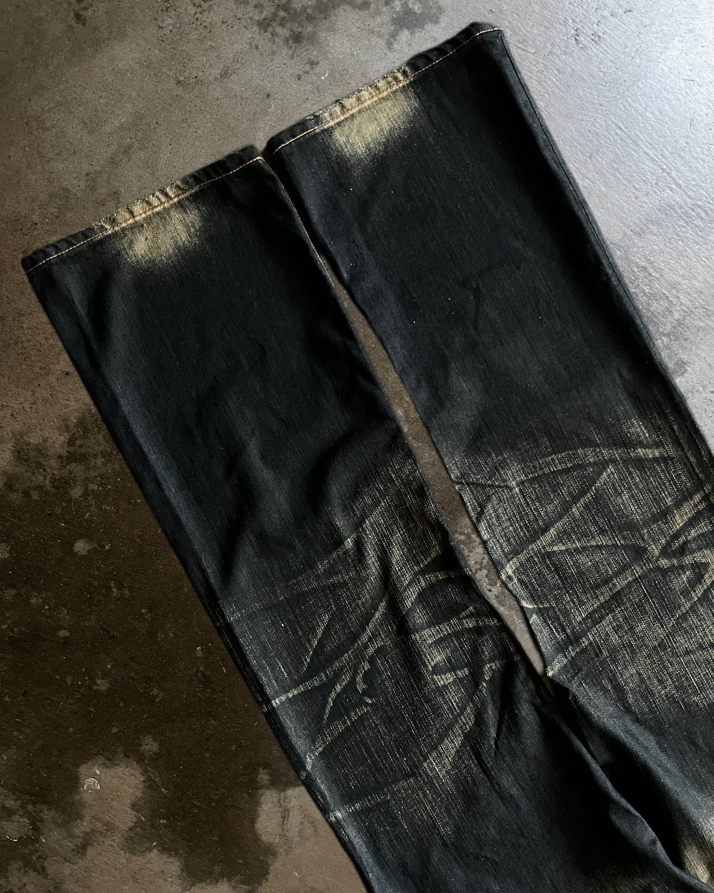 Blue Trip Rust Baggy Denim