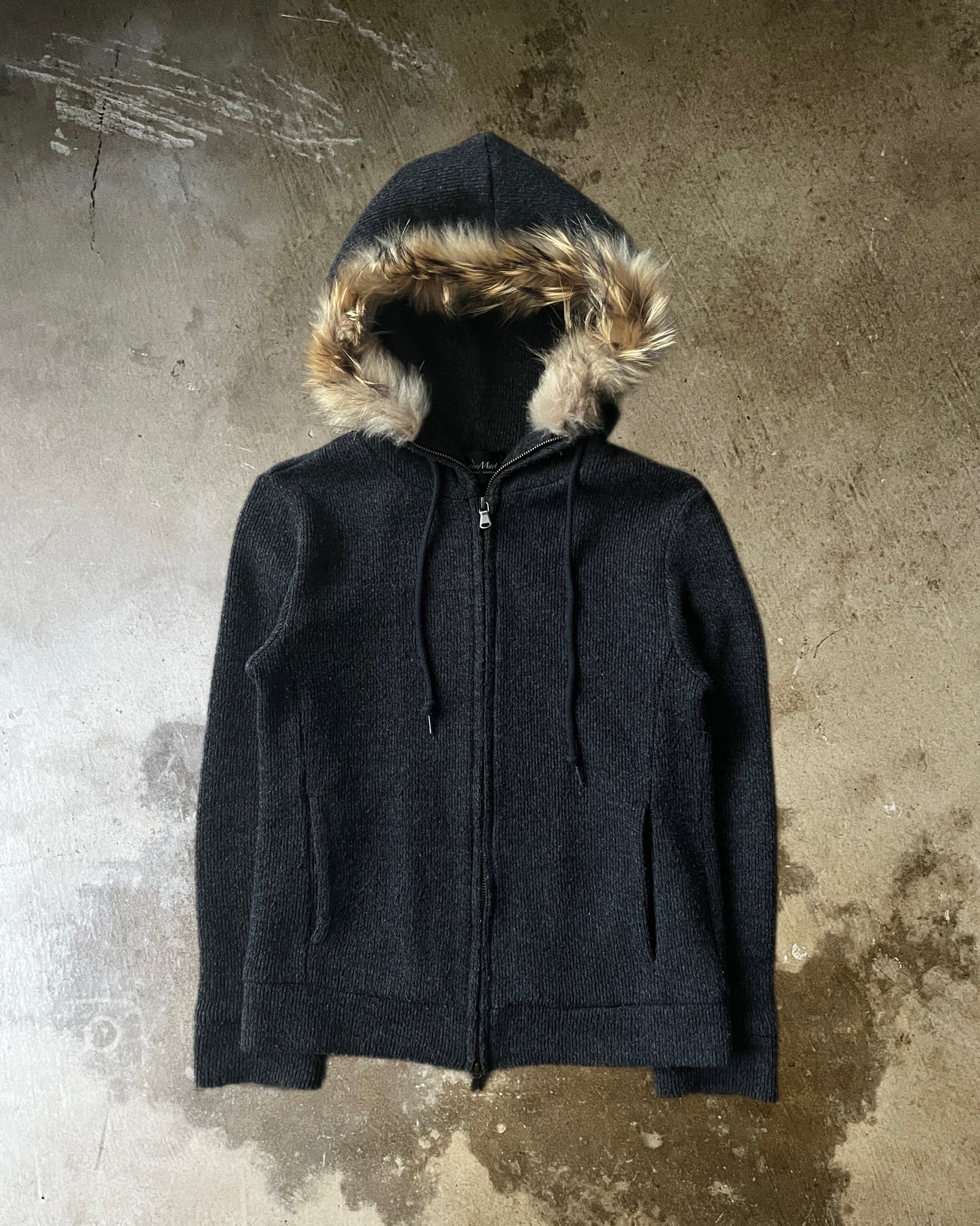 Tornado Mart Zip Up Fur Hoodie