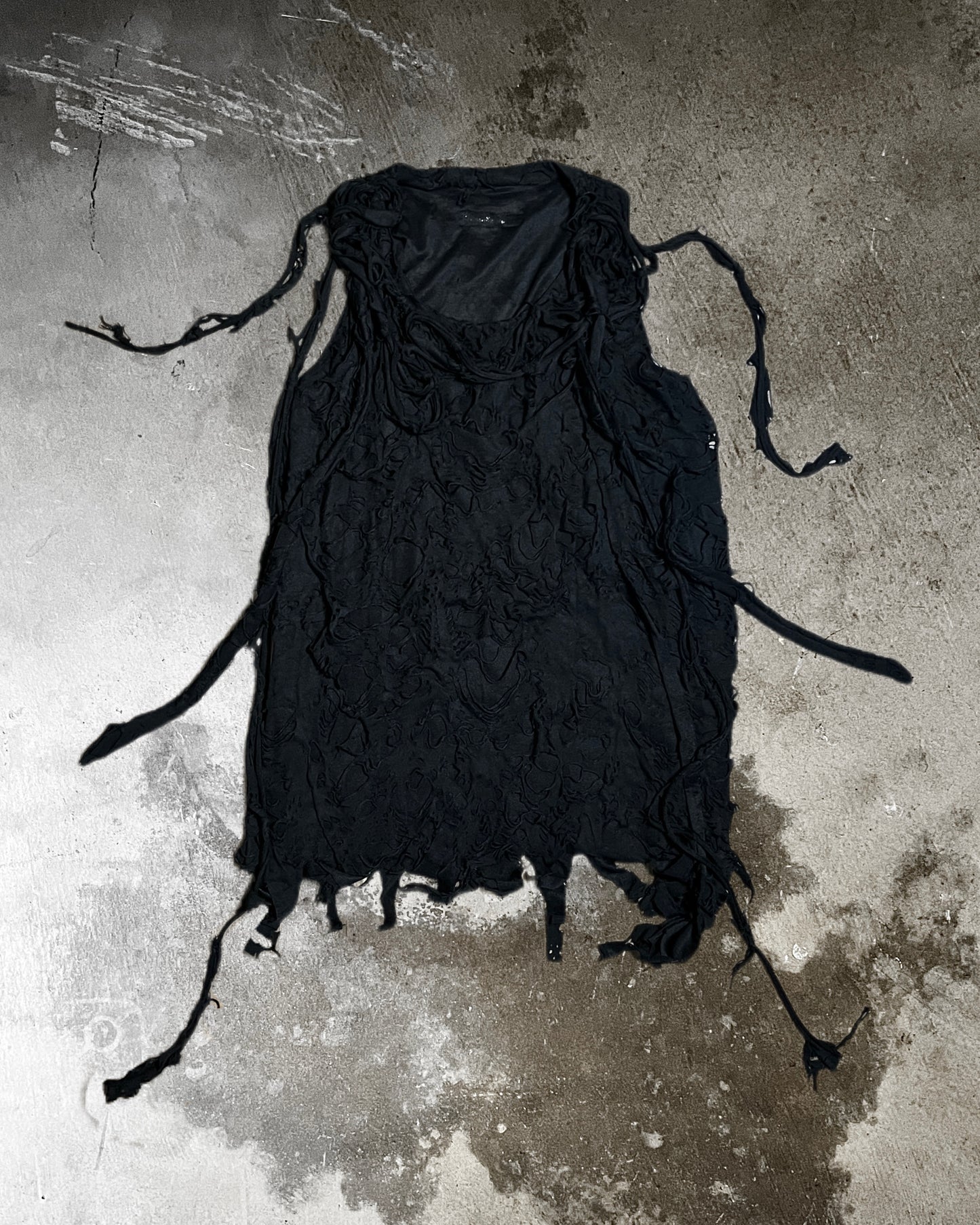 Sex Pot Revenge Crash Damage Distressed Tank