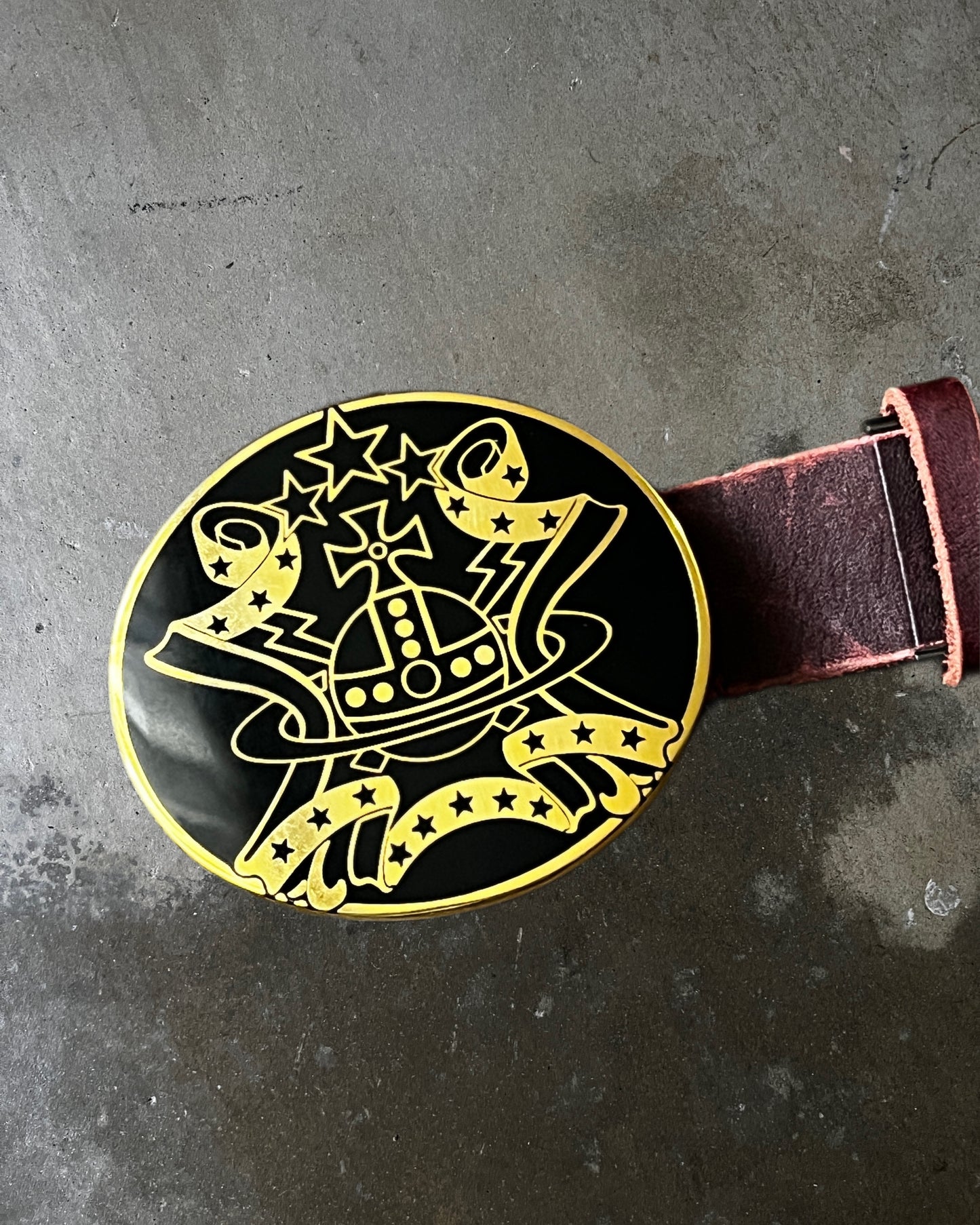 Vivienne Westwood Gold Buckle Belt