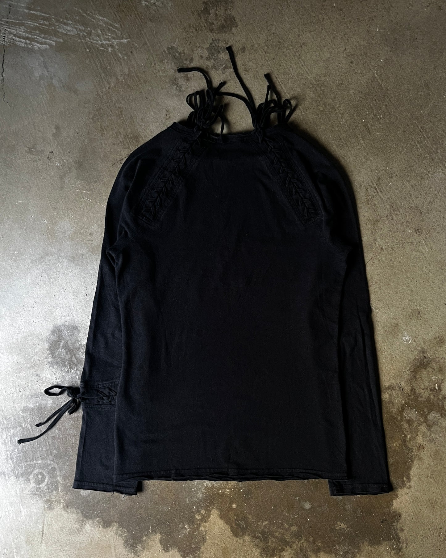 Hysteric Glamour "Le Sang Des Poetes" Lace-Up Longsleeve