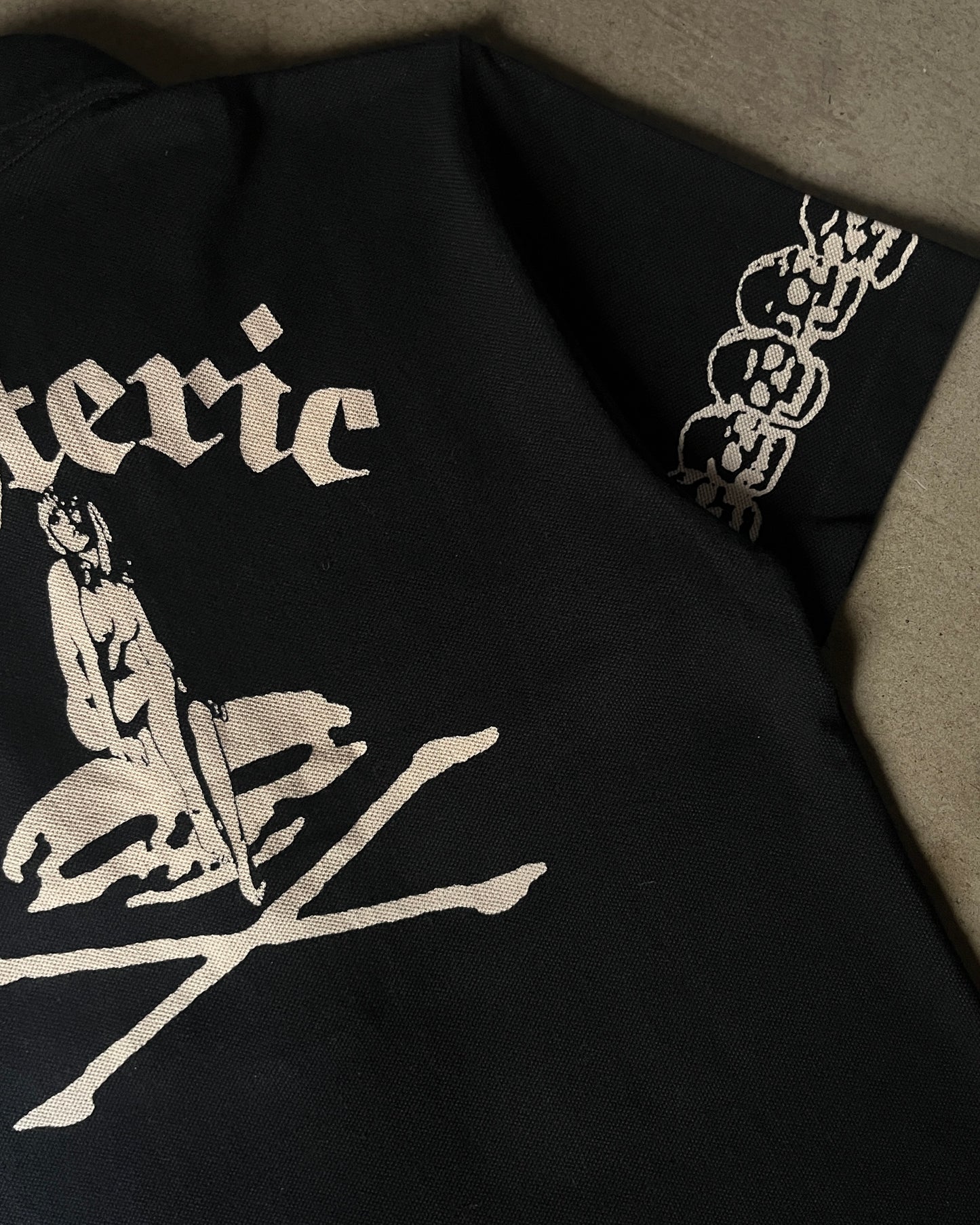 Hysteric Glamour "Hysteric" Skull Button-Up Polo
