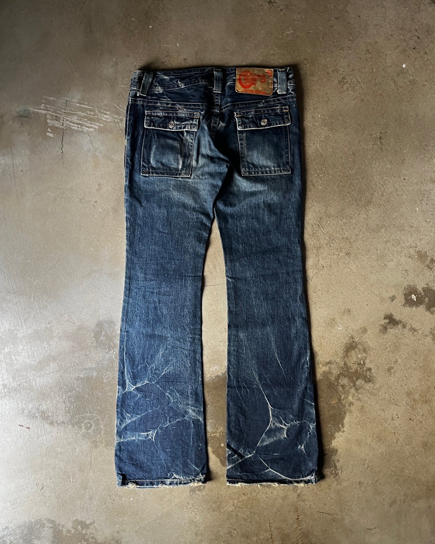Hysteric Glamour Front-Pocket Flared Jeans