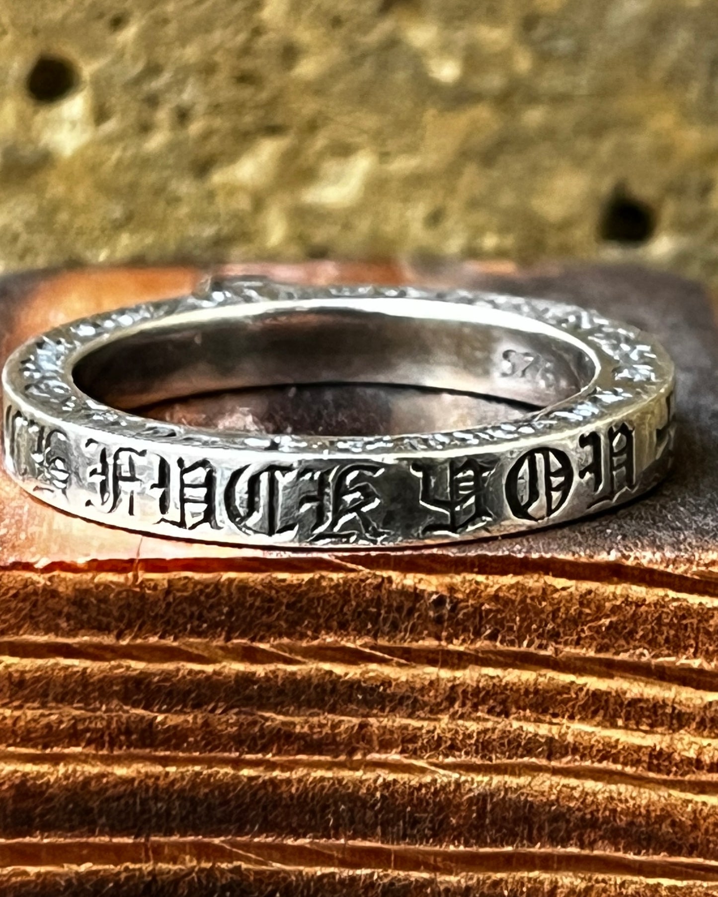 Chrome Hearts "Fuck You" Spacer Ring