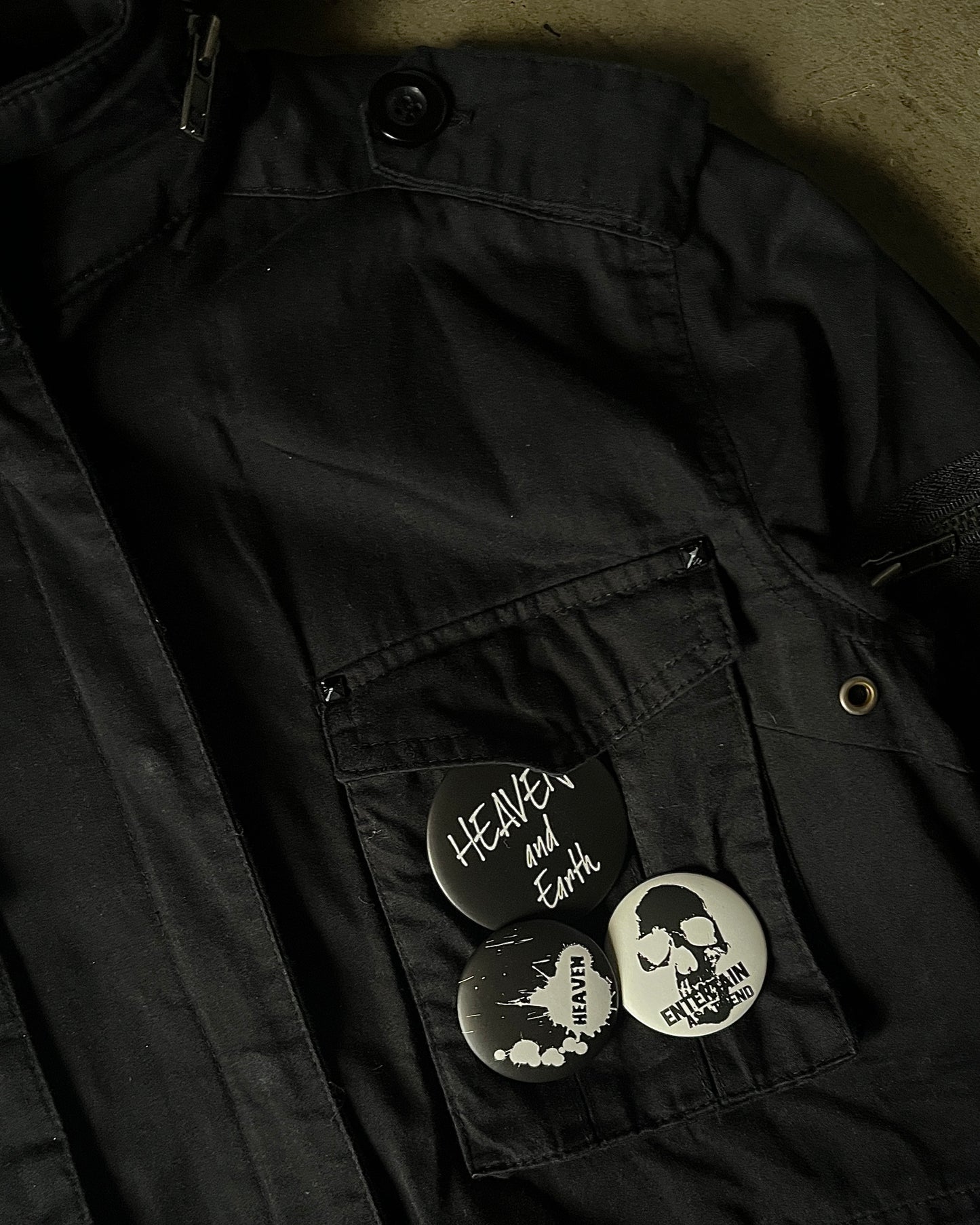 Heaven and Earth Tactical Jacket w/ Hidden Hood