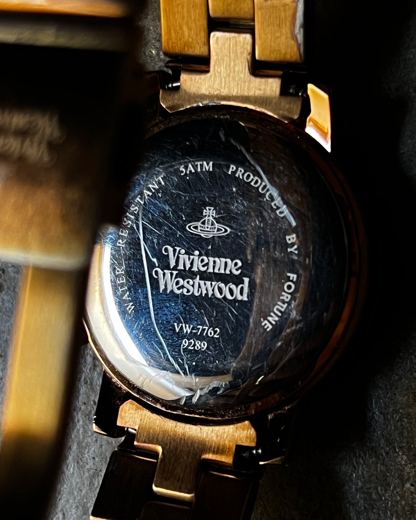 Vivienne Westwood Rose Gold Watch