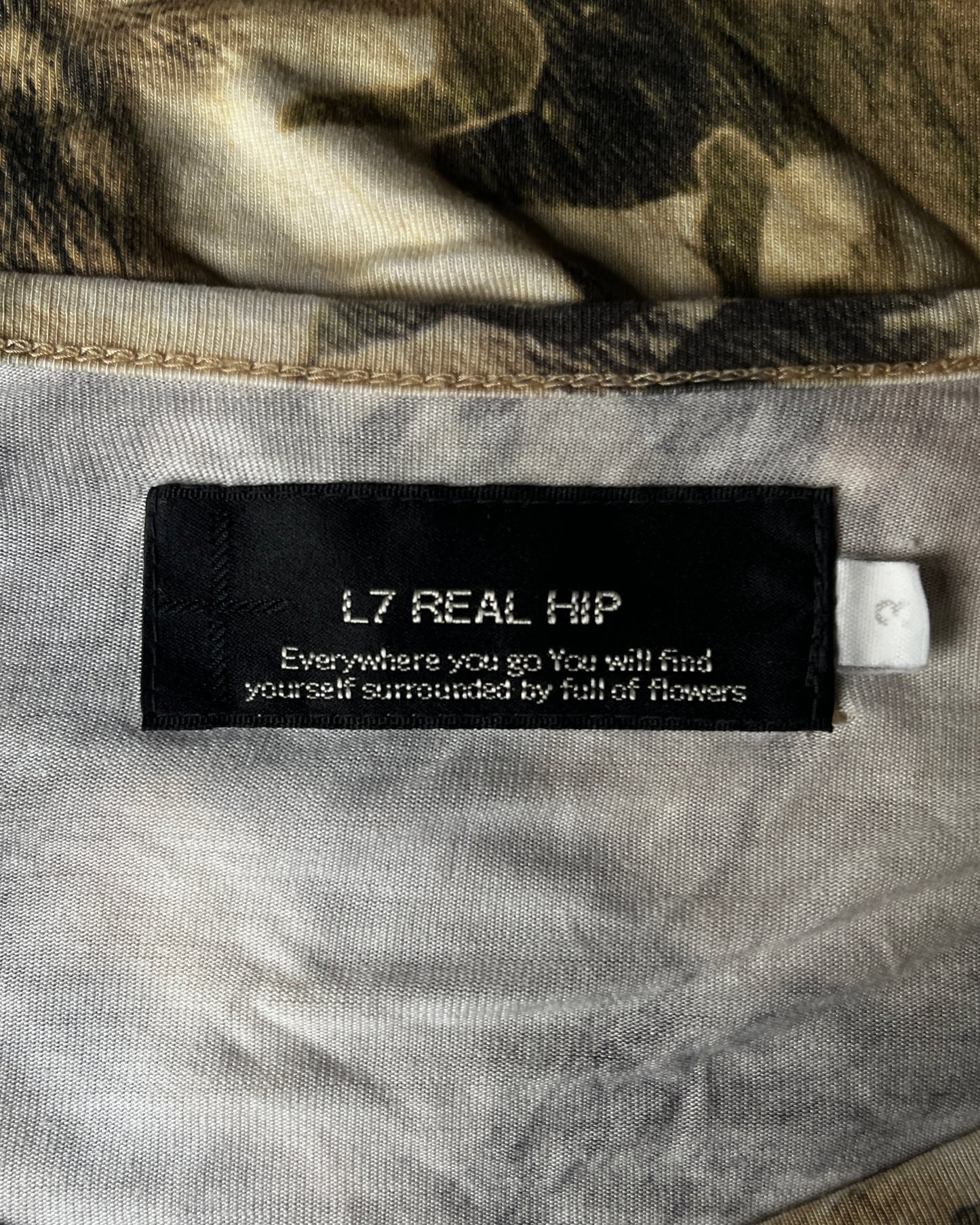 L7 Real Hip Patterned Stretch Longsleeve
