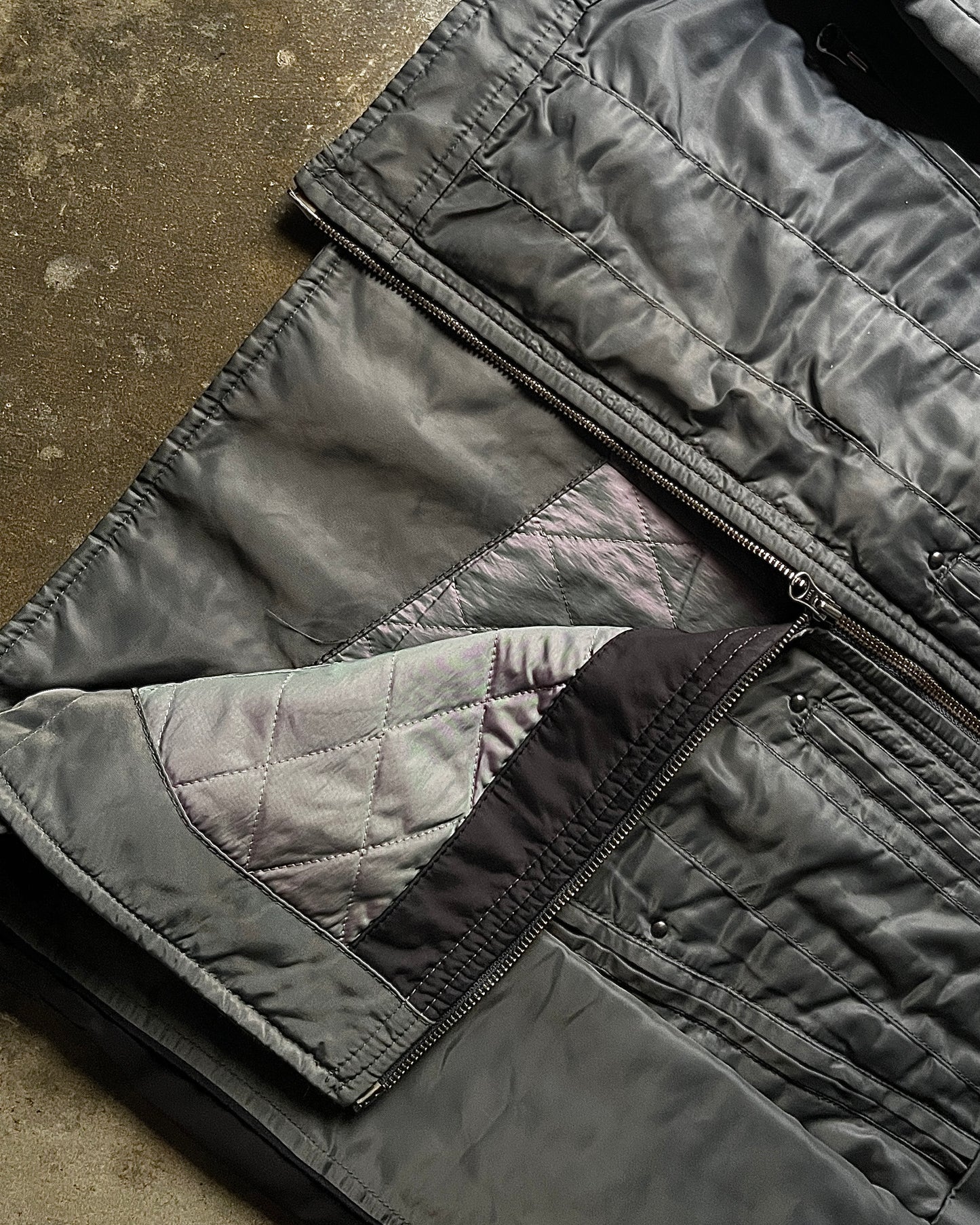L7 Real Hip Tactical Jacket with Removable Fur