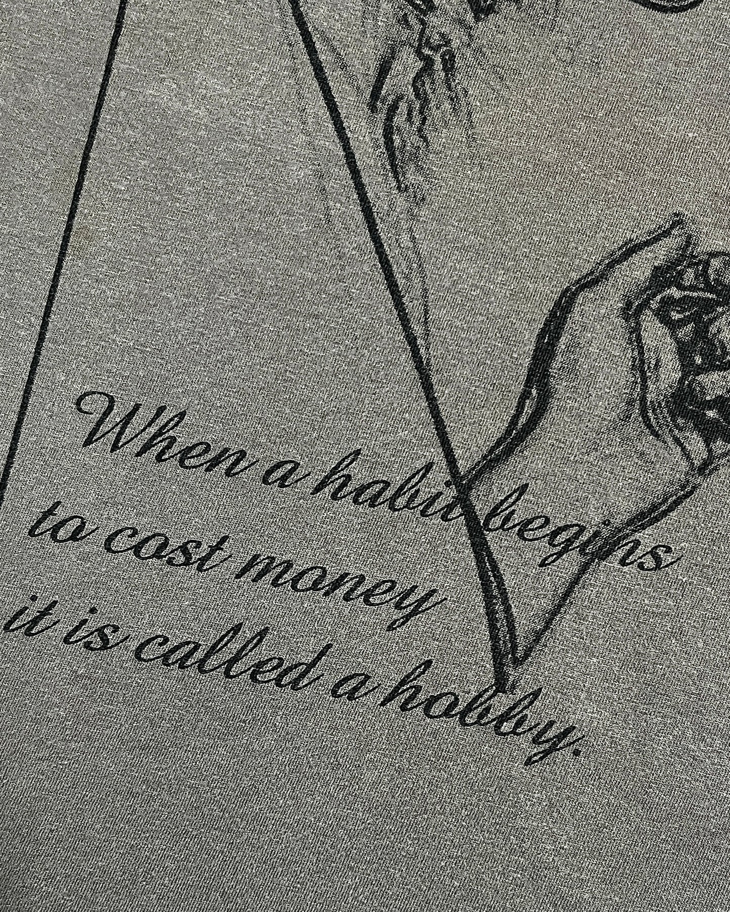 Paranoid "Habbit Is Hobby" Tee