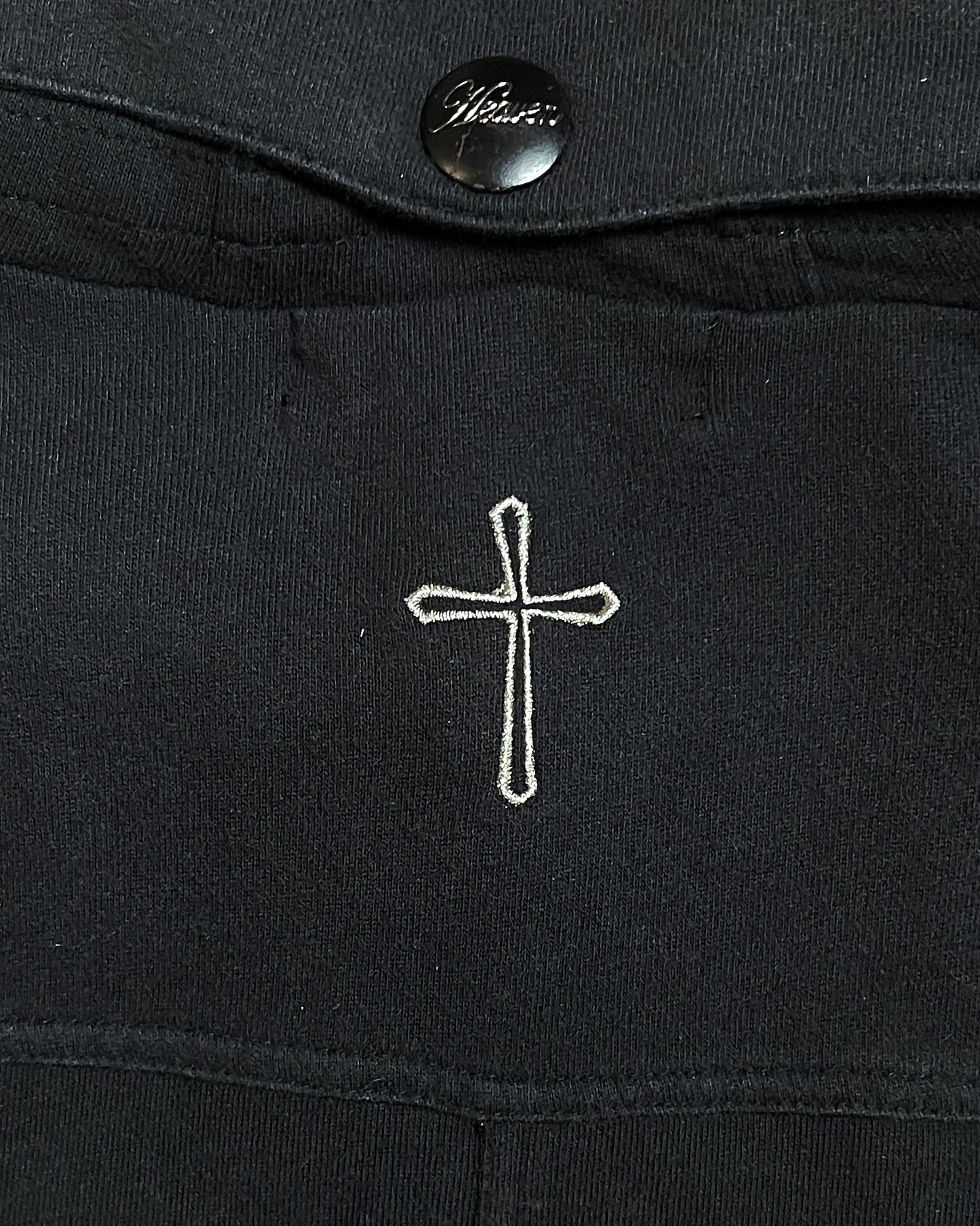 Heaven And Earth Triple Zip Hoodie with Hidden Hood
