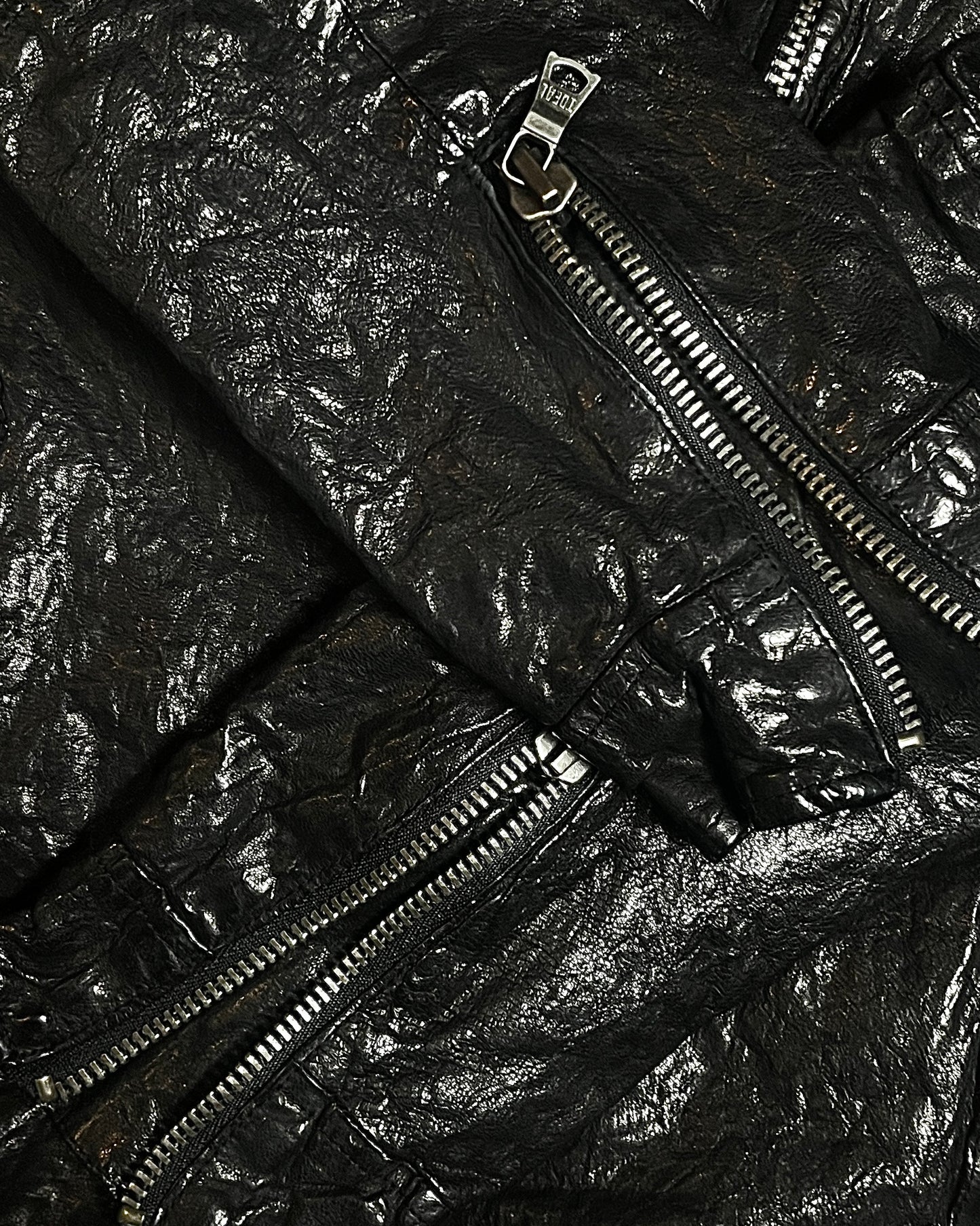 Tornado Mart Crinkle Leather Jacket