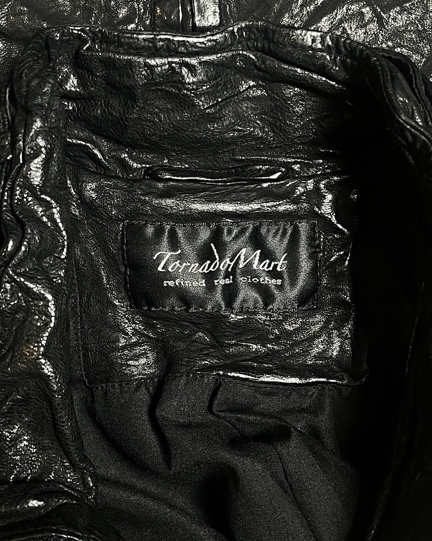 Tornado Mart Crinkle Leather Jacket
