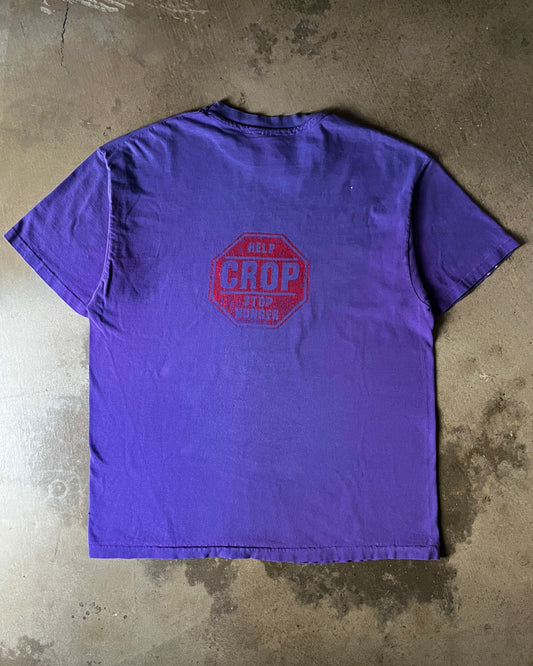 1990's "Stop Crop Hunger" Faded Tee