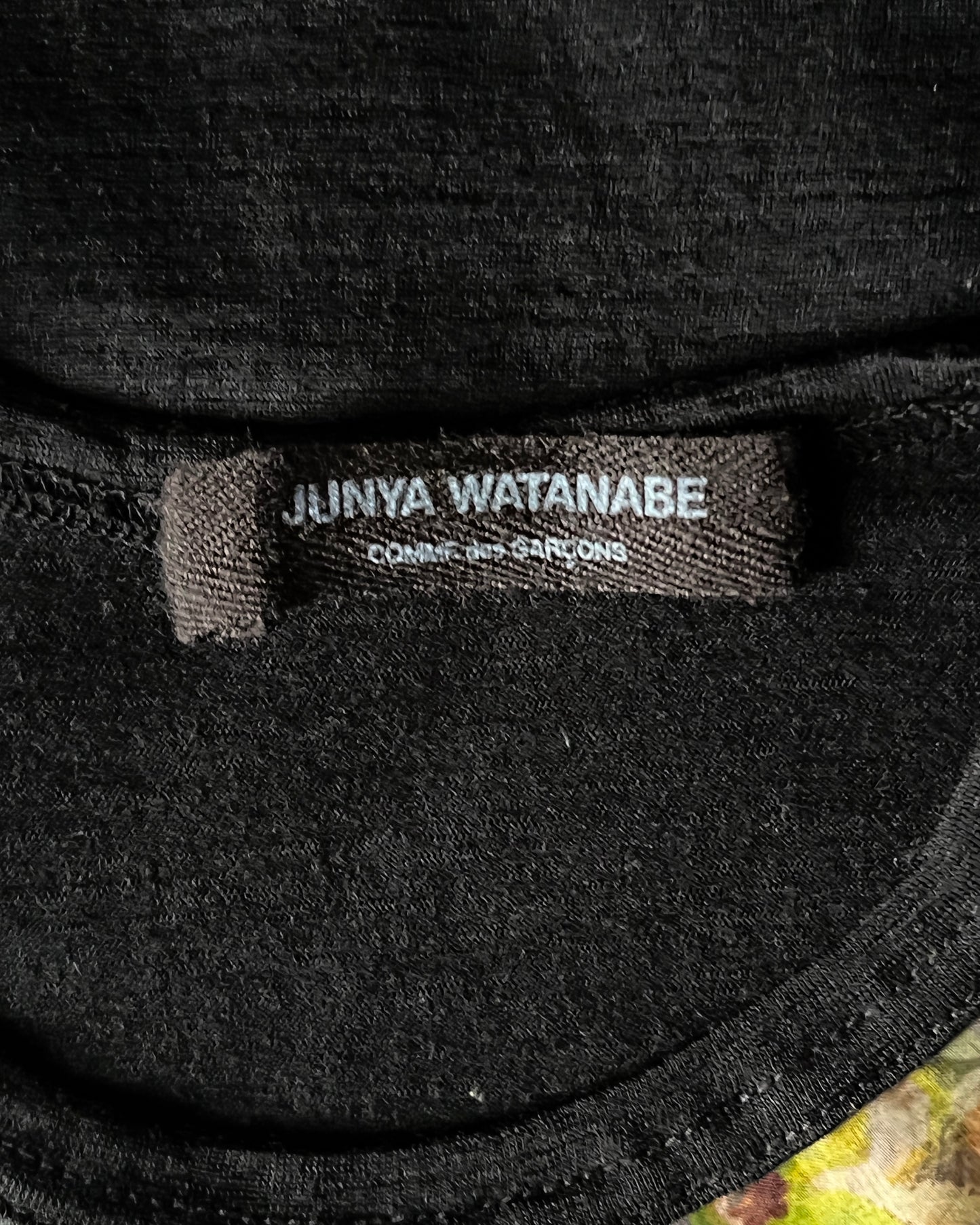 Junya Watanabe AD2000 Floral Mesh Panel Longsleeve