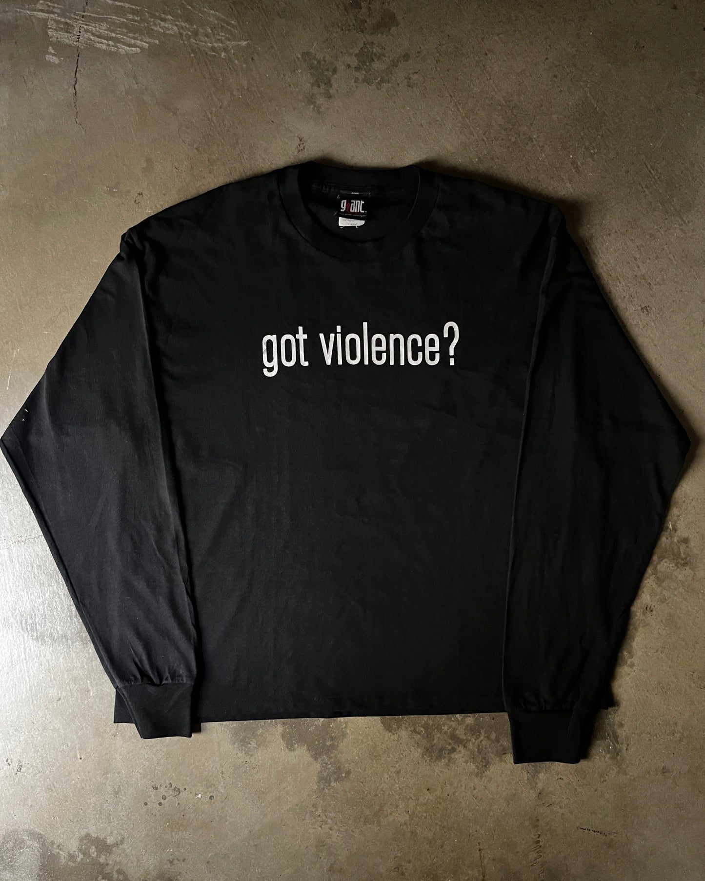 2000's Marylin Manson "Got Violence?" Longsleeve