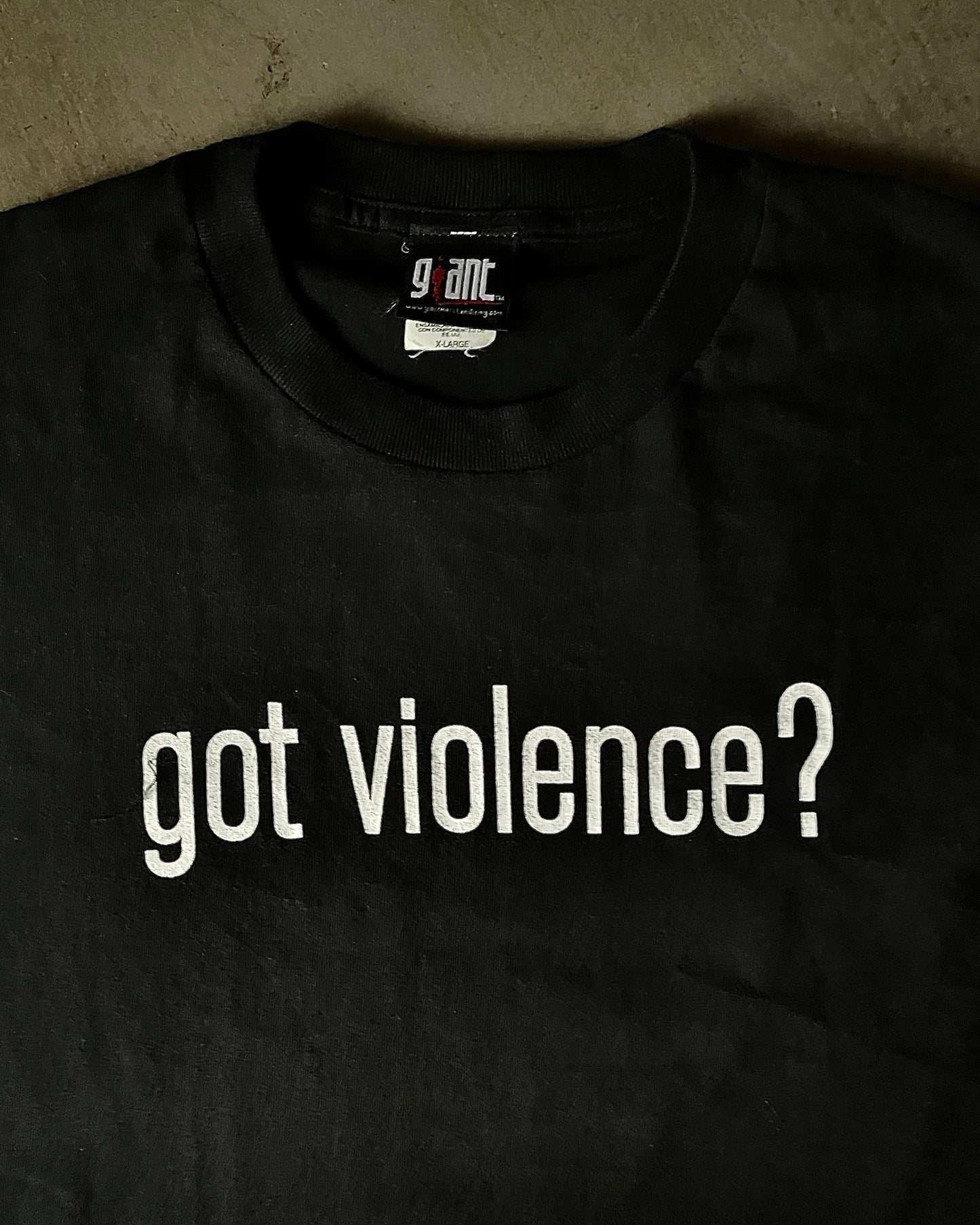 2000's Marylin Manson "Got Violence?" Longsleeve
