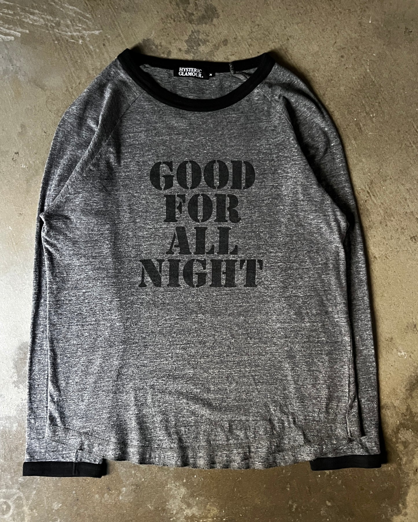 Hysteric Glamour "All Night" Longsleeve