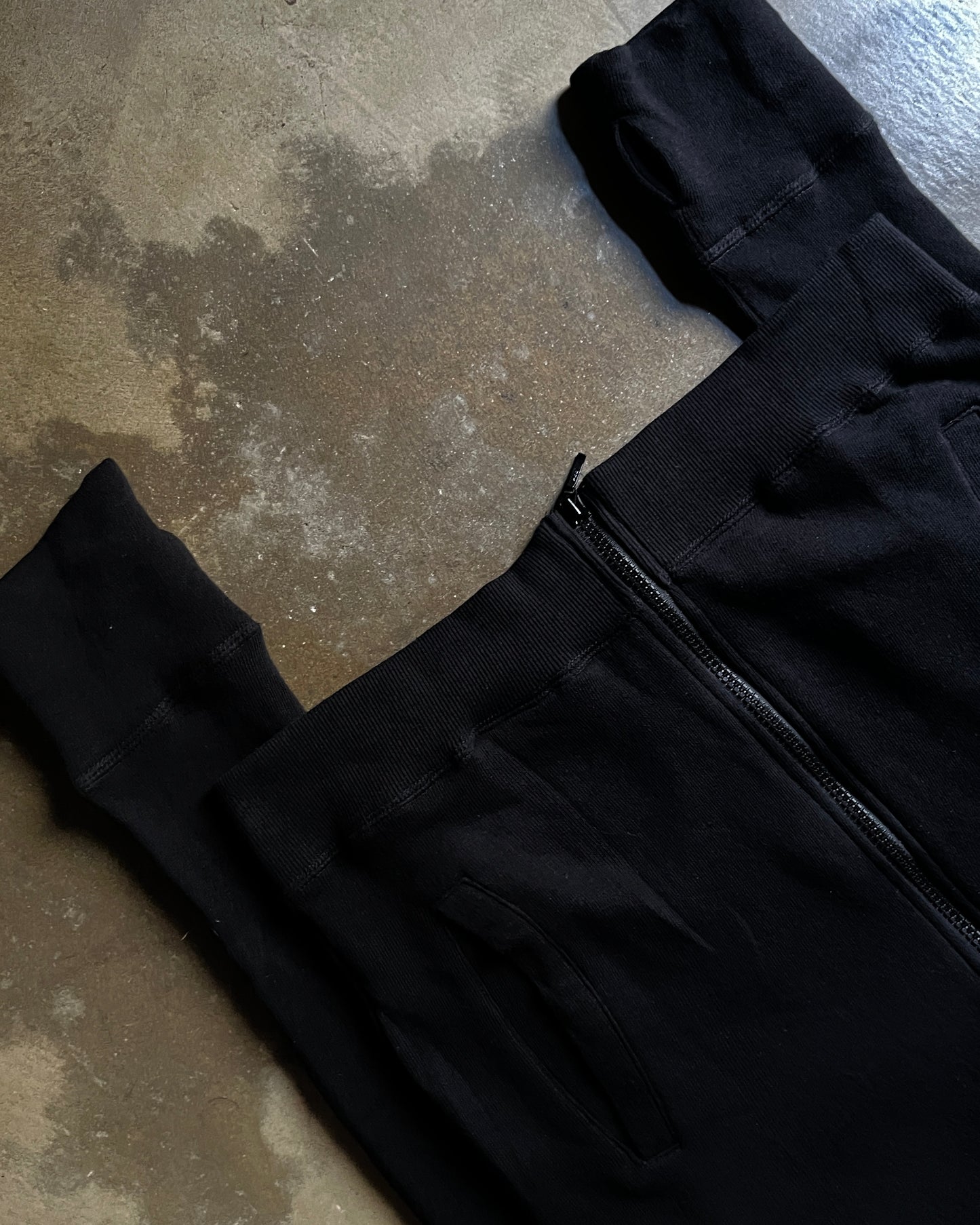 PPFM Double-Zip Elongated Sleeves Hoodie