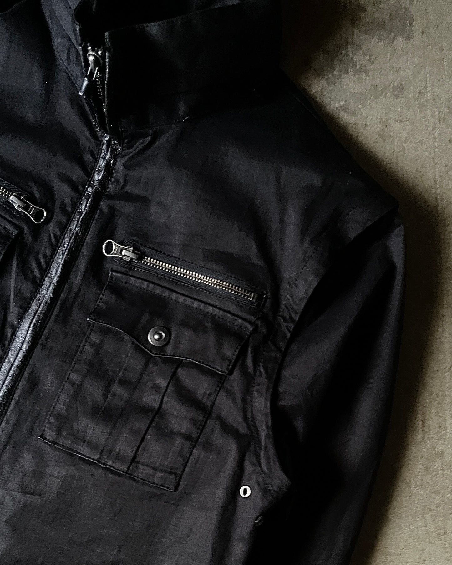 PPFM Removable Sleeve Double-Zip Jacket Vest