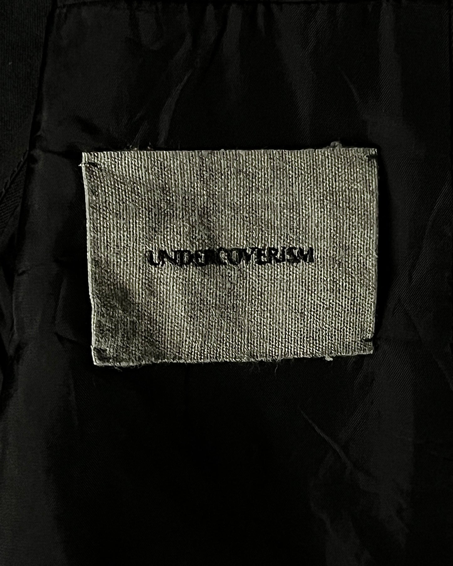 Undercover SS12 Open Strings "Fuck The Future, Fuck The Past" Blazer