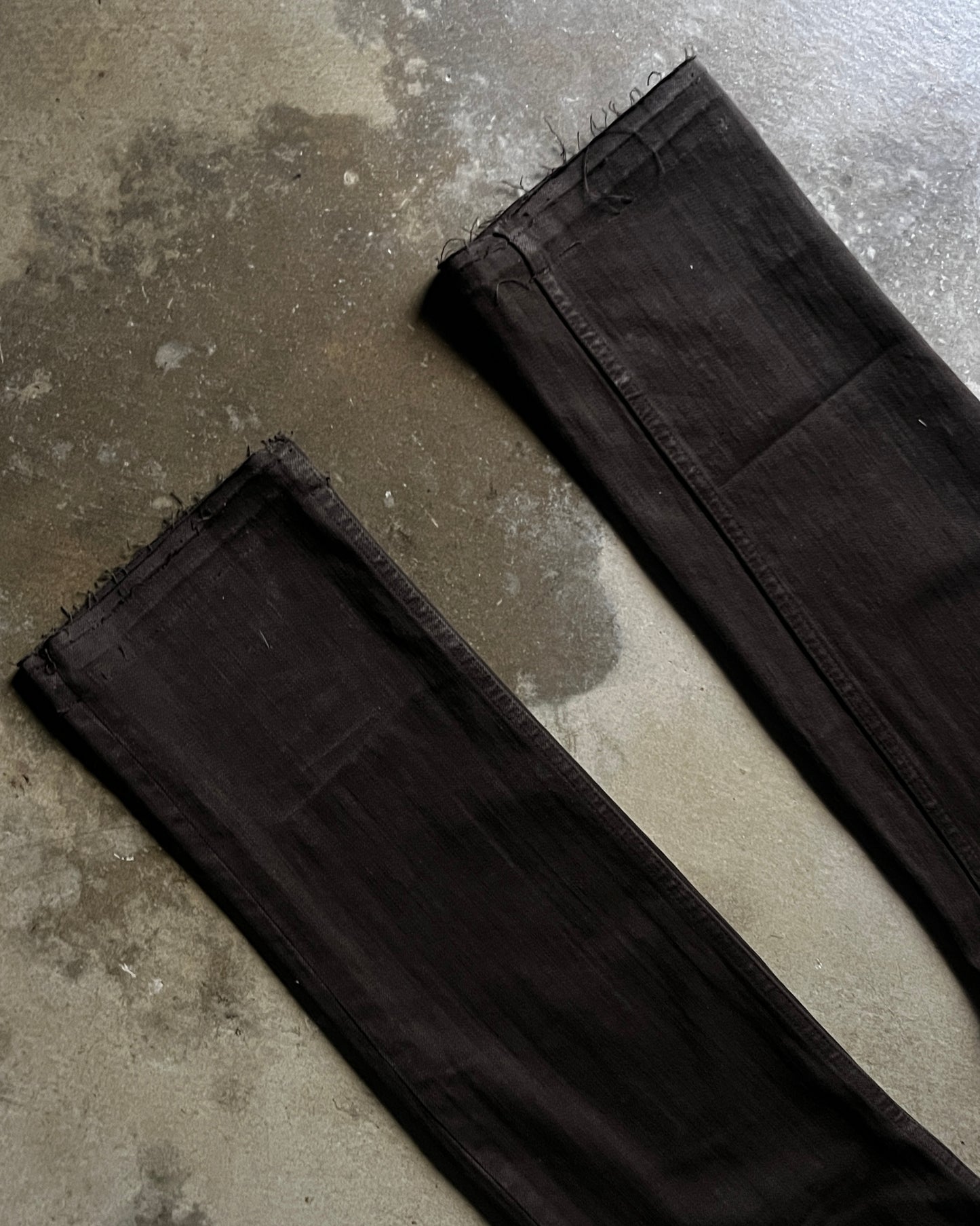 Number (N)ine Heart Patch Jeans