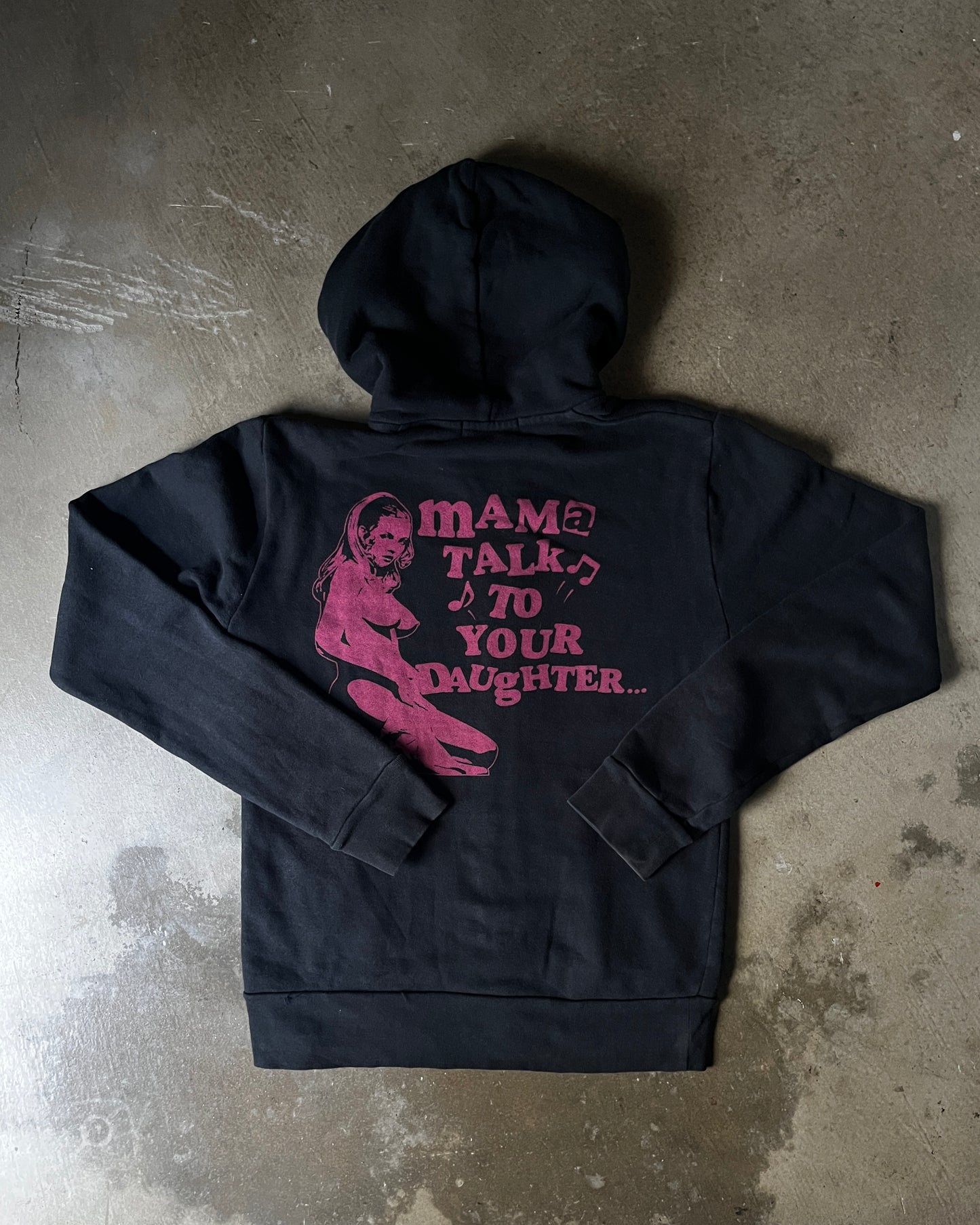 Hysteric Glamour "Talk To Your Daughter" Zip-Up Hoodie