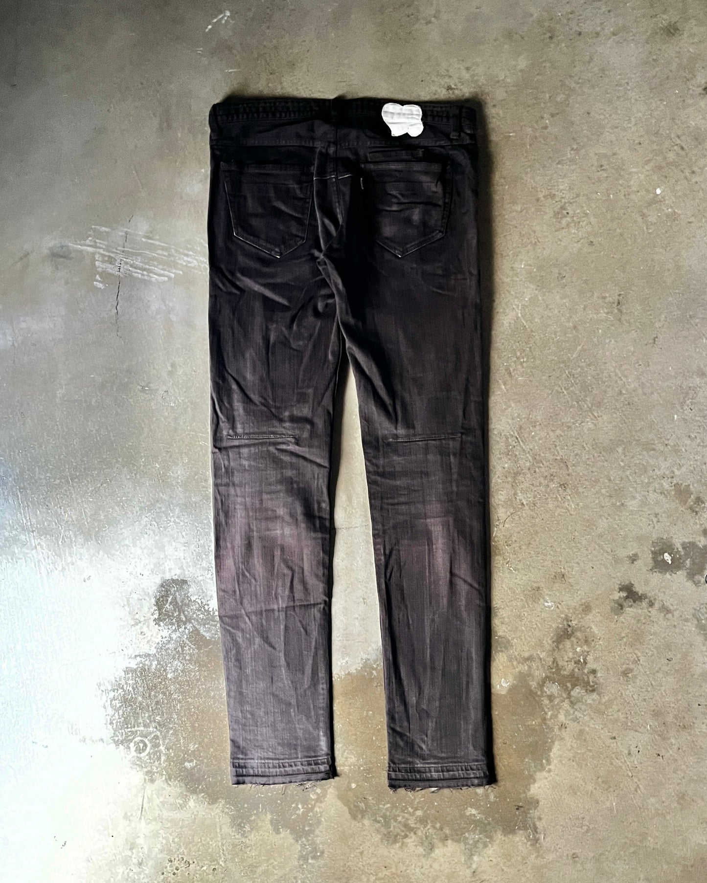 Number (N)ine SS08 Heart Patch Jeans