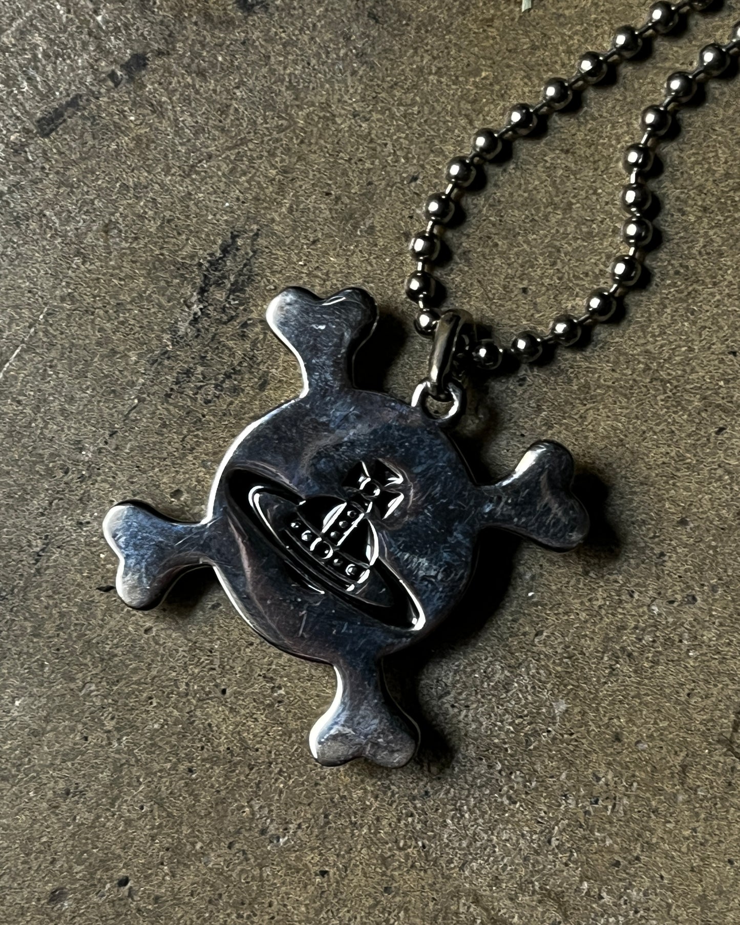 Vivienne Westwood "Too Fast To Live Too Young To Die" Necklace