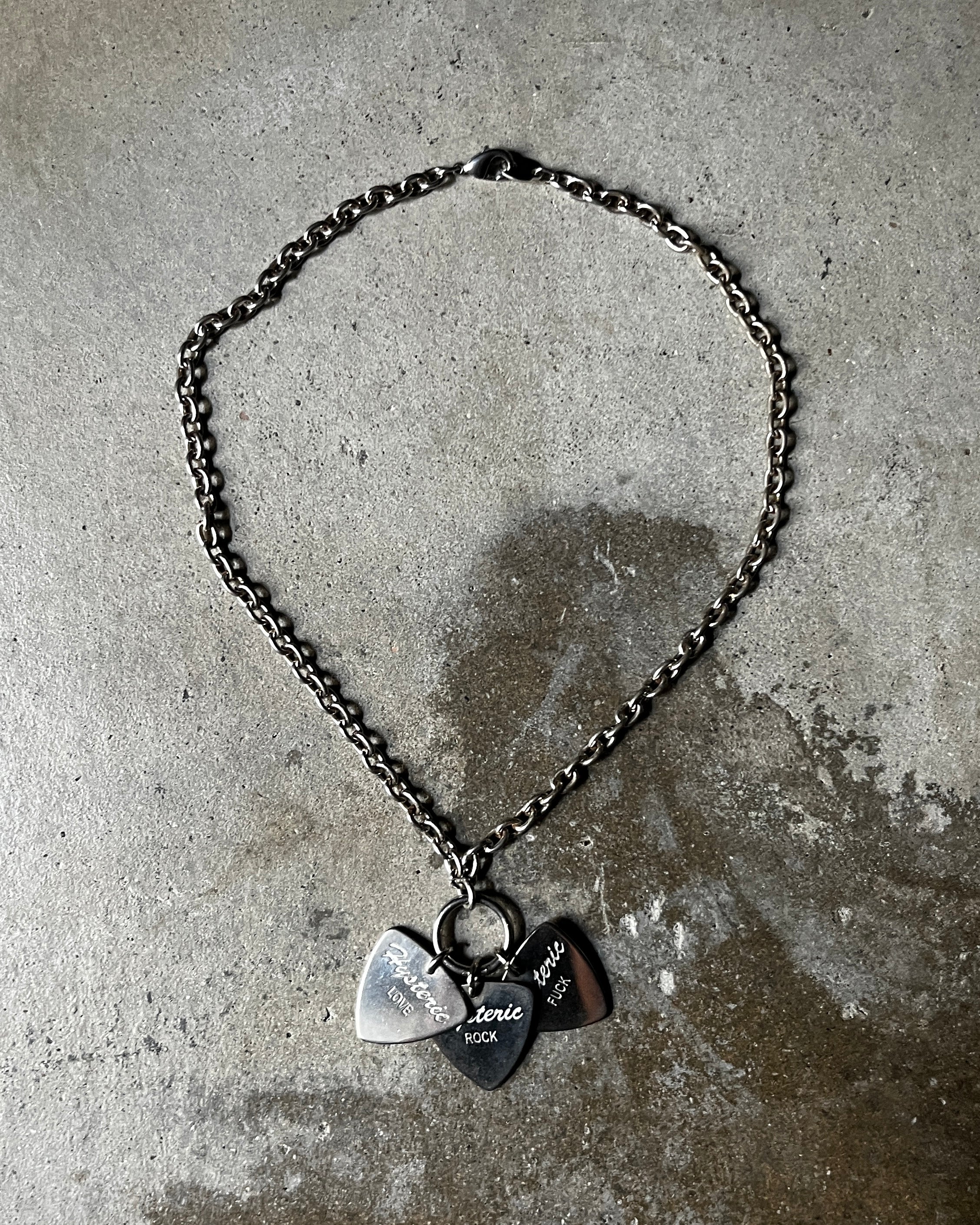 Hysteric Glamour Pick Necklace