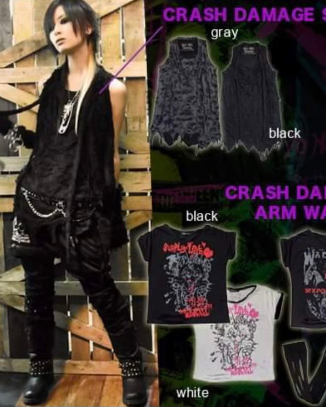 Sex Pot Revenge Crash Damage Distressed Tank