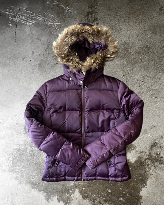 291295 Removable Fur-Hood Puffer Jacket