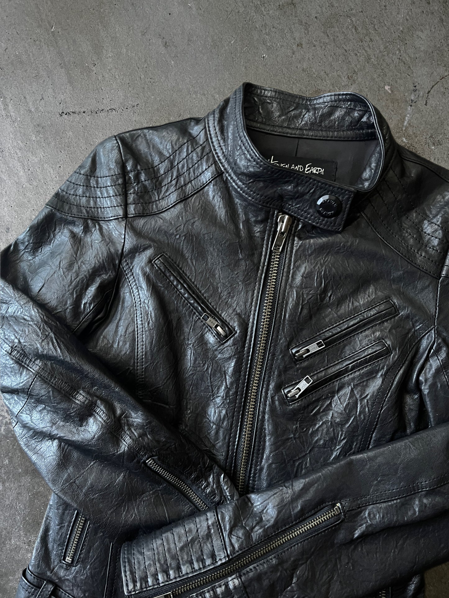 Heaven And Earth Moto Jacket