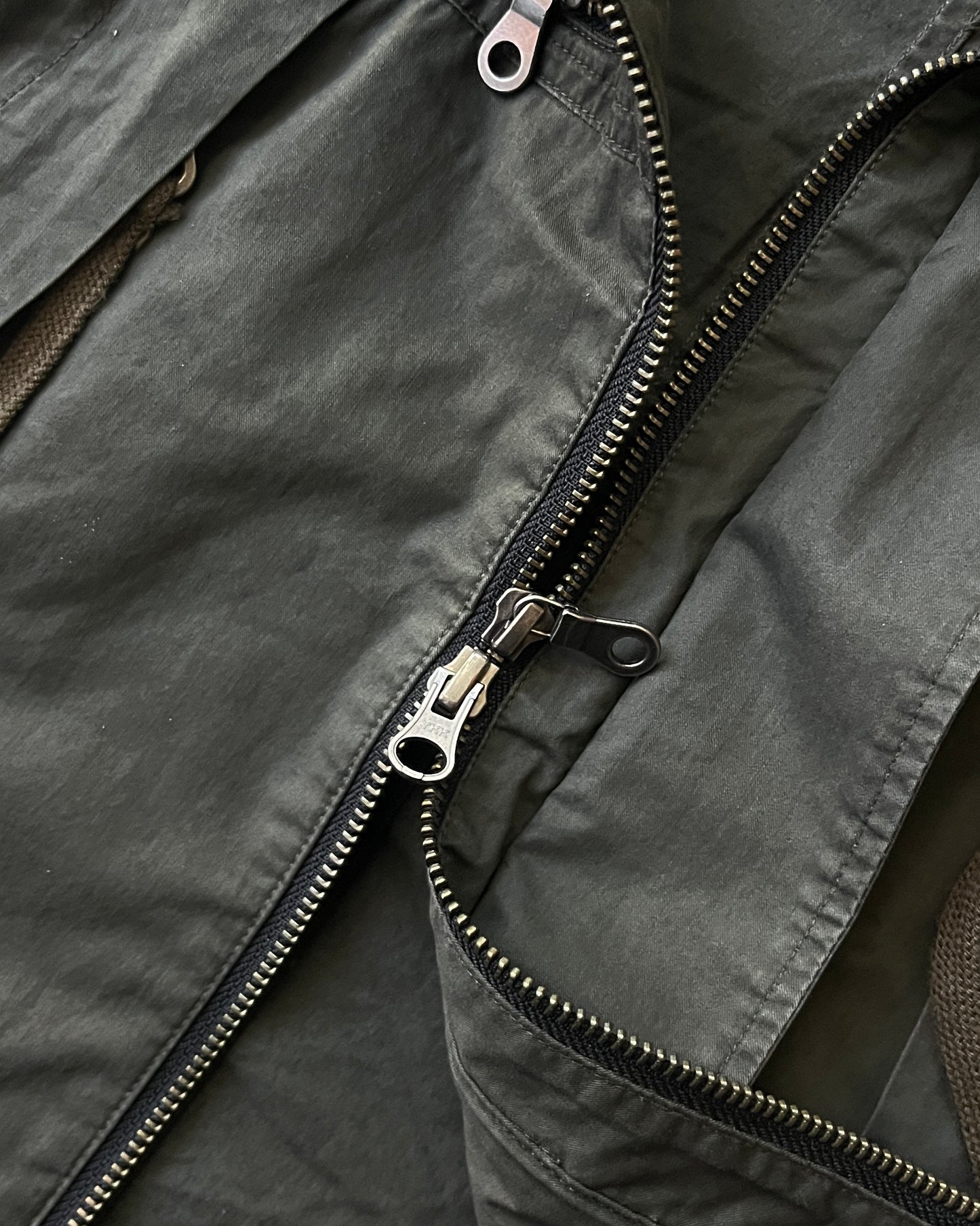 PPFM Military Removable Fur-Hood Vest
